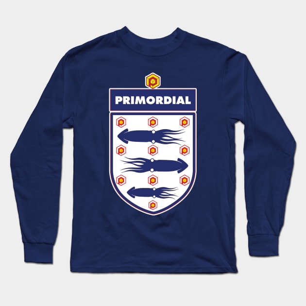 Primordial Radio – 3 Squid Long Sleeve T-Shirt by Primordial Radio Clothing